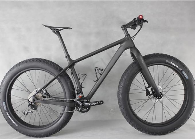 La struttura della bici del carbonio 26er, neve/struttura grassa della bici ha personalizzato le progettazioni della pittura
